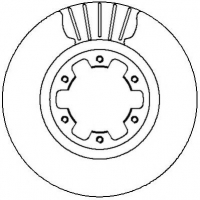 JURID 562279J Тормозной диск