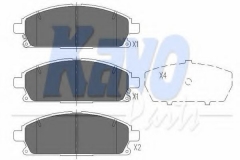 KAVO PARTS KBP-6515 Тормозные колодки 