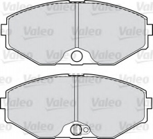 VALEO 598912 Тормозные колодки 