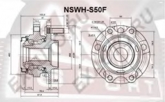 ASVA NSWH-S50F Ступица колеса