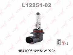 LYNXauto L12251-02 Лампа накаливания