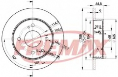 FREMAX BD-4201 Тормозной диск