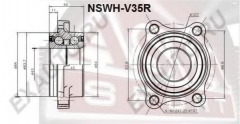 ASVA NSWH-V35R Ступица колеса