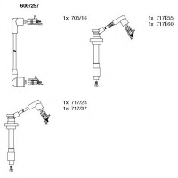 BREMI 600/257 Комплект проводов зажигания