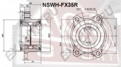 ASVA NSWH-FX35R Ступица колеса