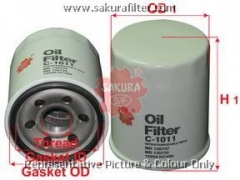 SAKURA   C-1011 Масляный фильтр