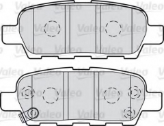 VALEO 601009 Тормозные колодки 