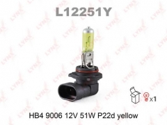 LYNXauto L12251Y Лампа накаливания