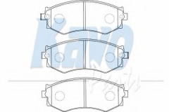 KAVO PARTS BP-6604 Комплект тормозных колодок, дисковый тормоз