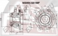 ASVA NSWH-S51MF Ступица колеса
